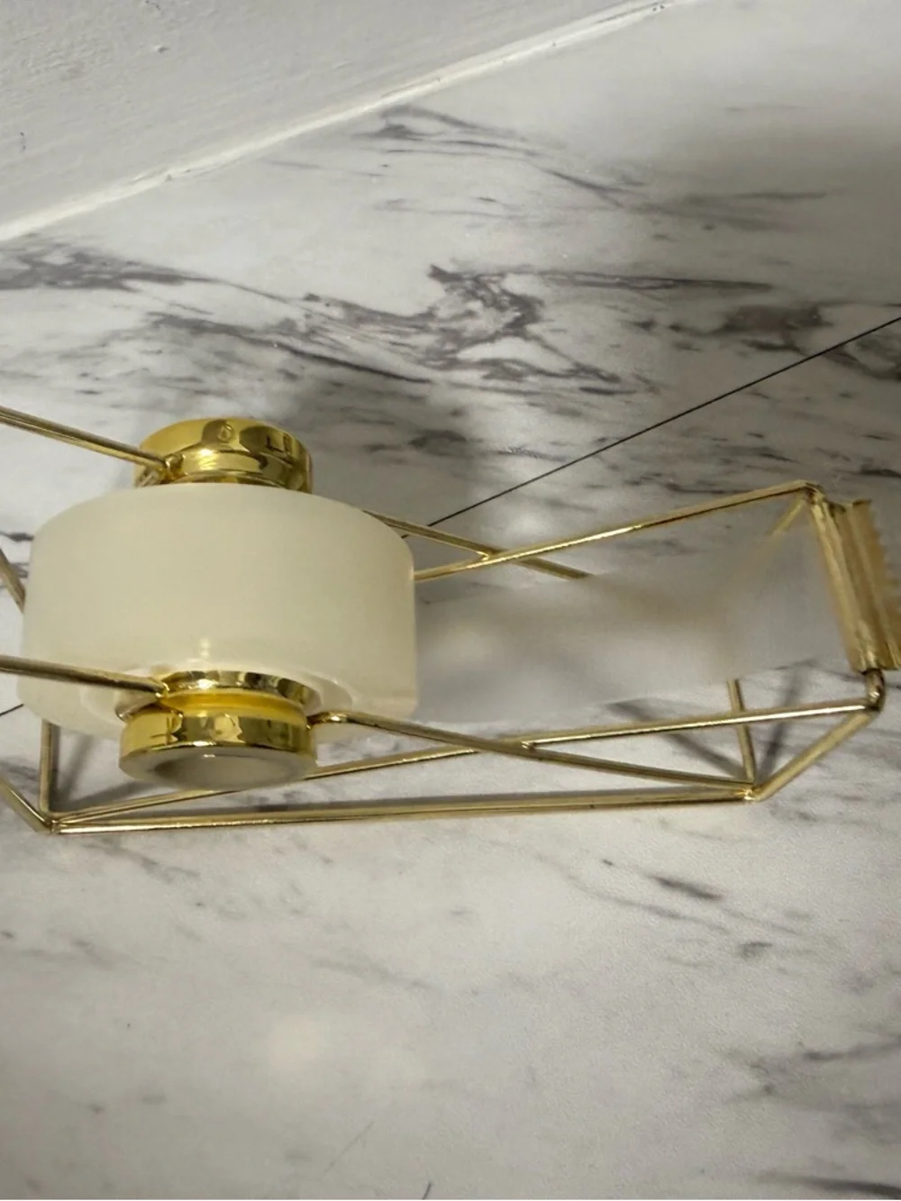 Gold Wire Tape Dispenser with Roller